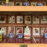 Photos and cremated remains